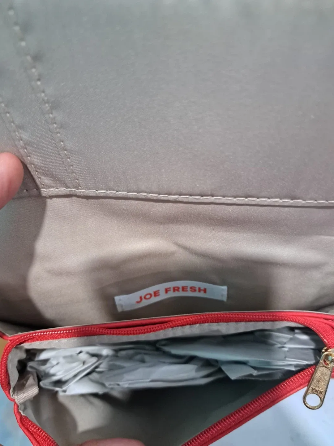 Joe Fresh Red Crossbody Bag image indicator(3)