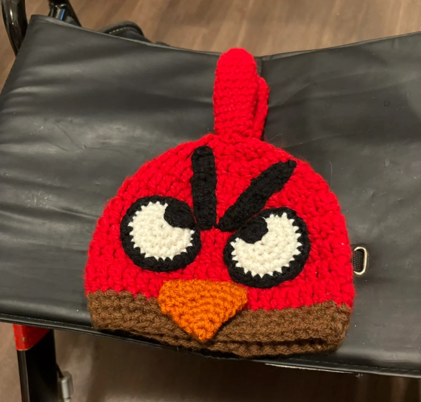 Handmade Angry Birds Red Crochet Hat