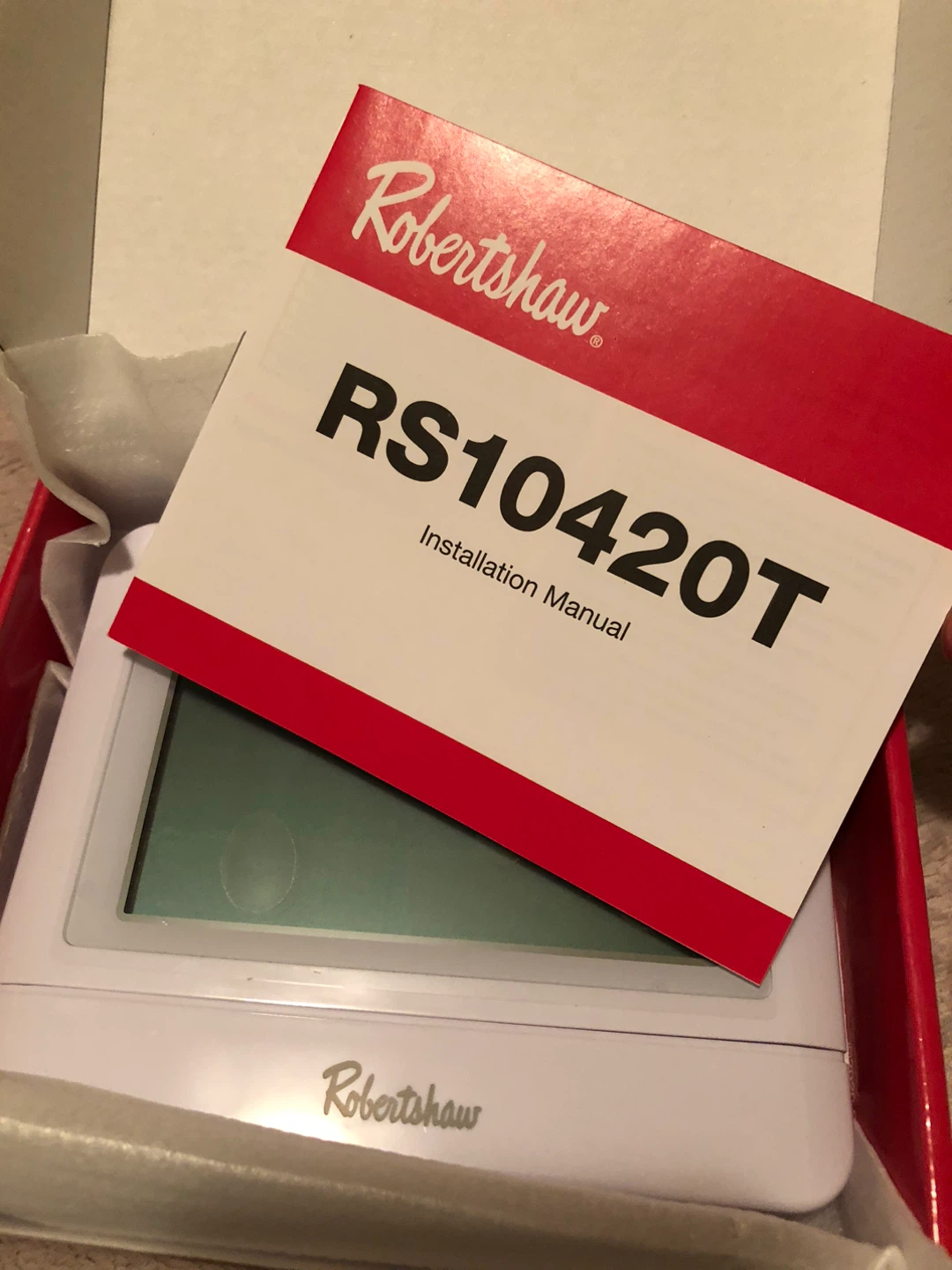 * NEW* Robertshaw Pro-Series Programmable Wifi Thermostat - photo 3