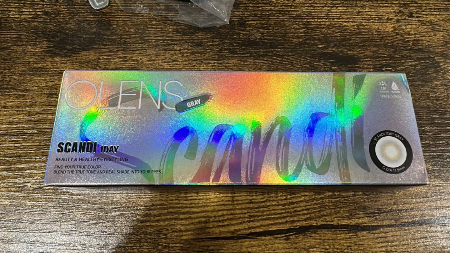 Olens Scandi 1Day Gray Contact Lenses (20p)