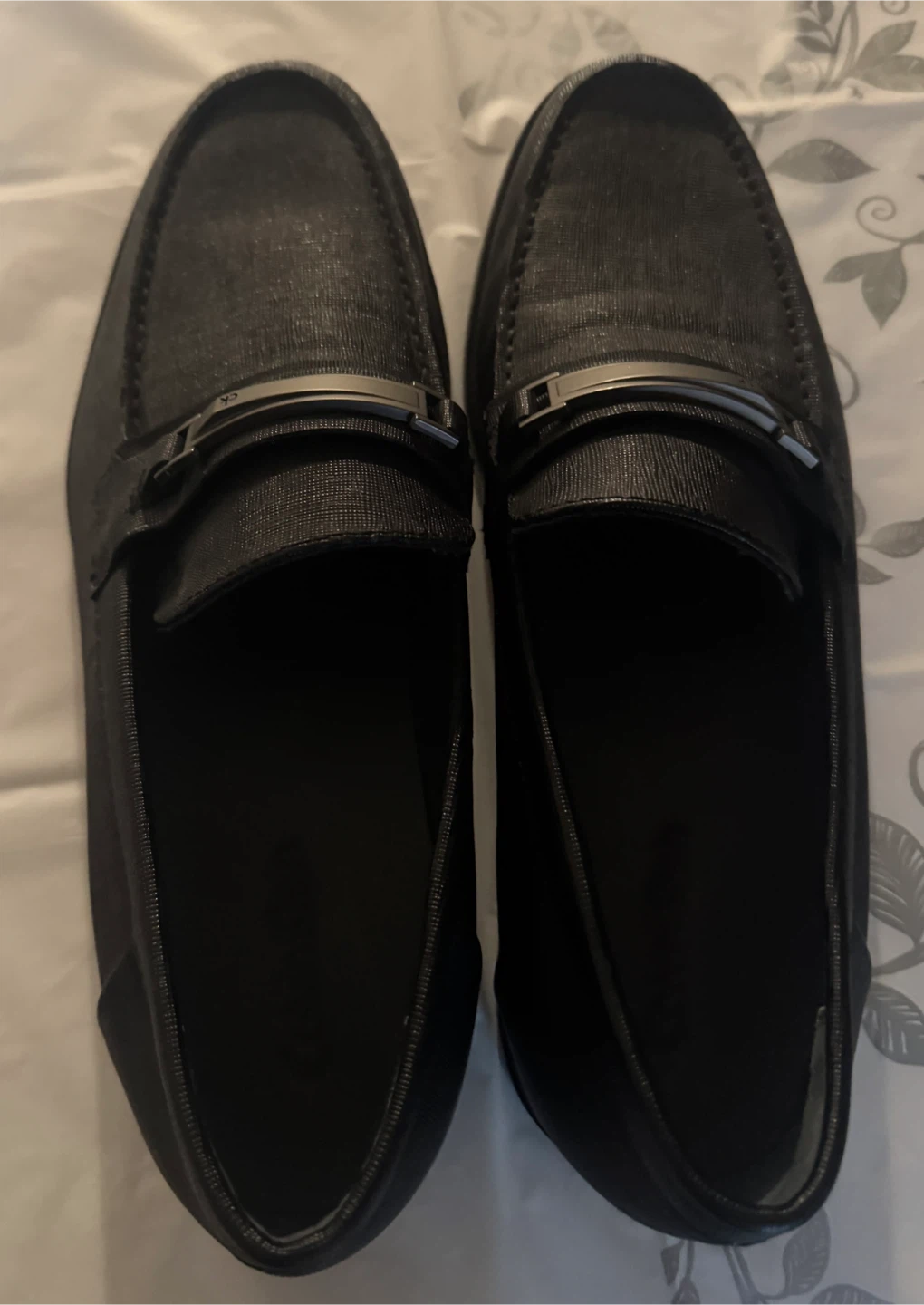 Calvin Klein Men's dark grey Loafers, size 9.5 - photo 2