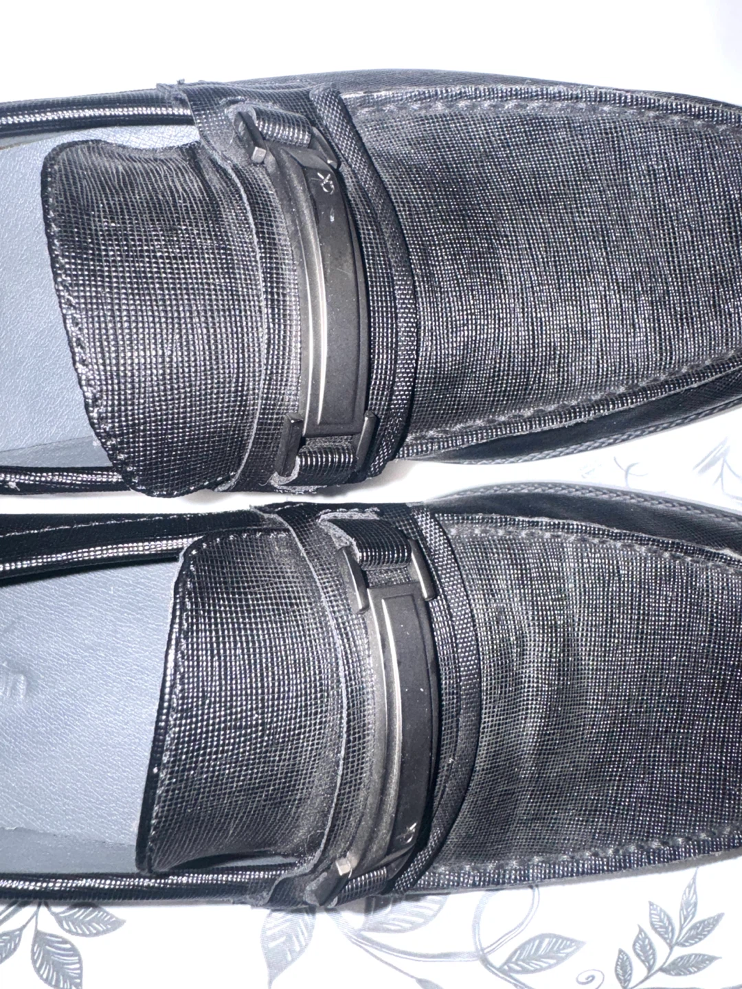 Calvin Klein Men's dark grey Loafers, size 9.5 - photo 5