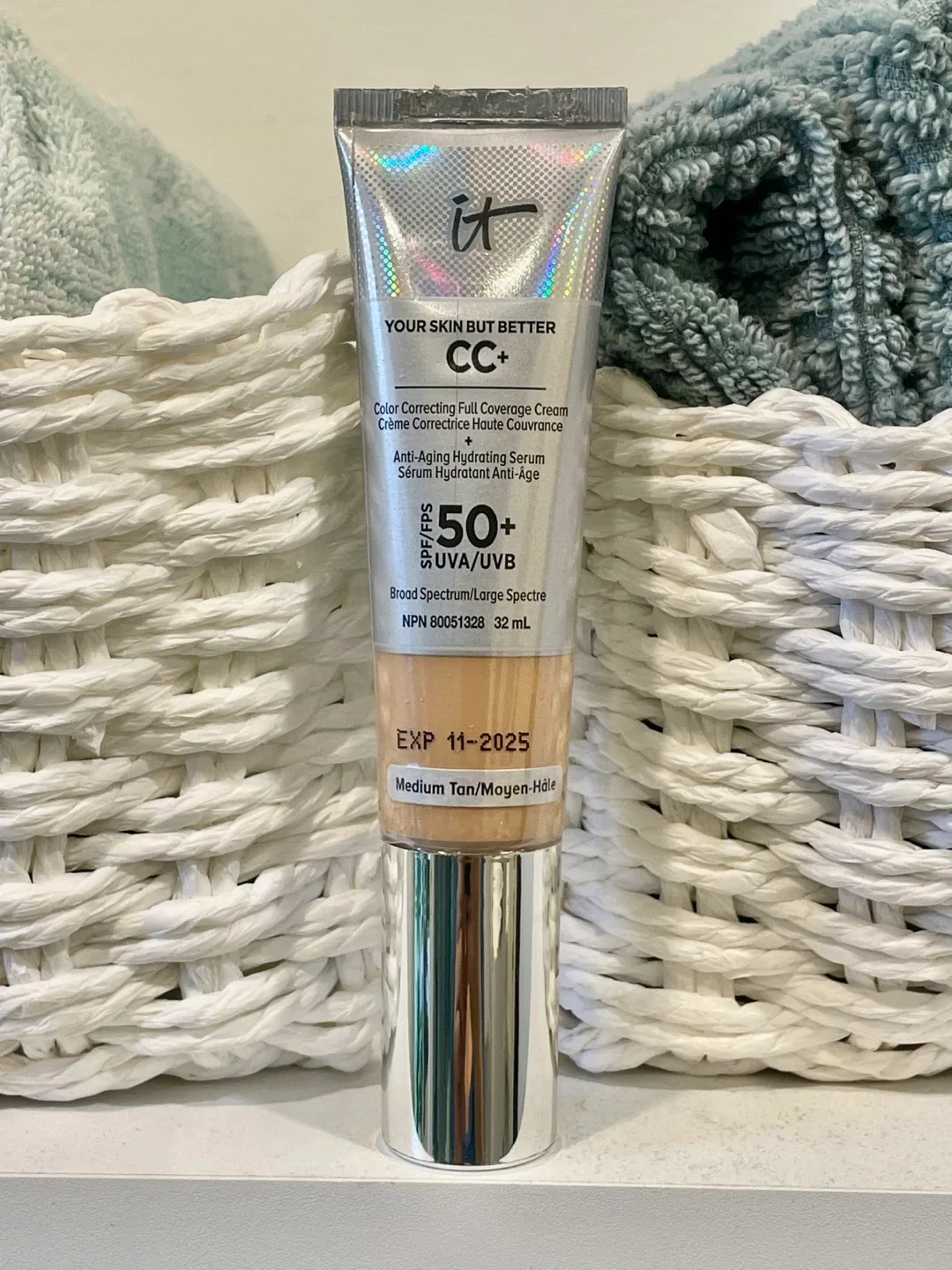 IT Cosmetics CC+ Cream, Medium Tan, Exp Nov 2025 image indicator(2)