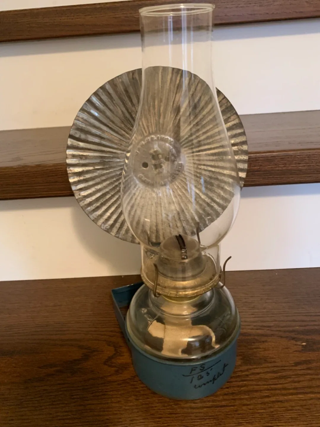 Vintage Eagle Oil Lamp