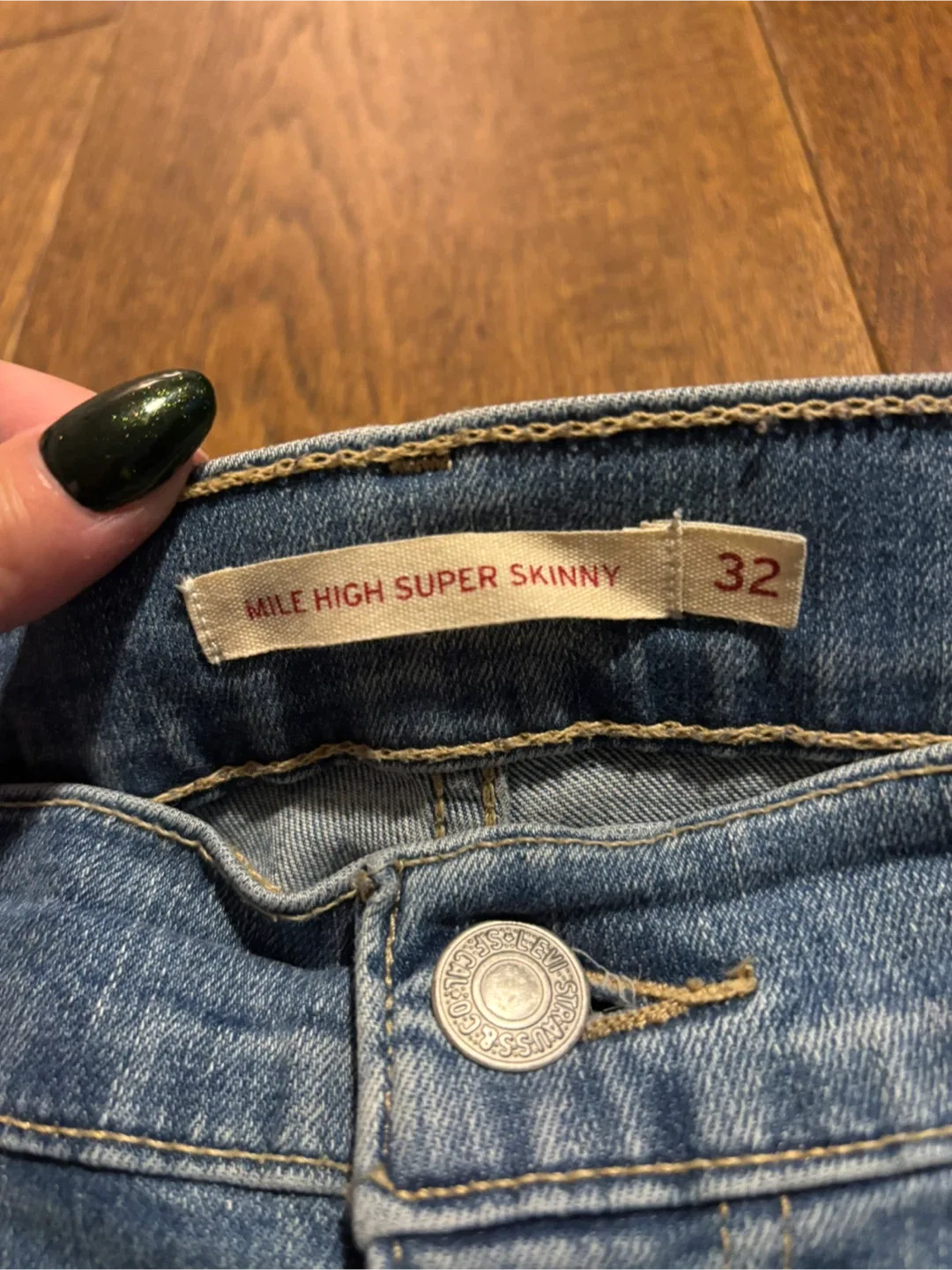 Levi’s Mile High Super Skinny Jeans
