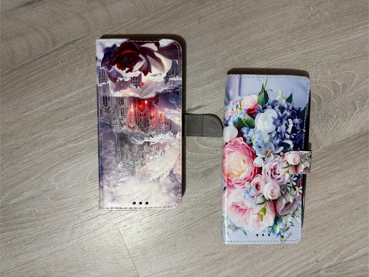 Floral & Castle Print Phone Cases