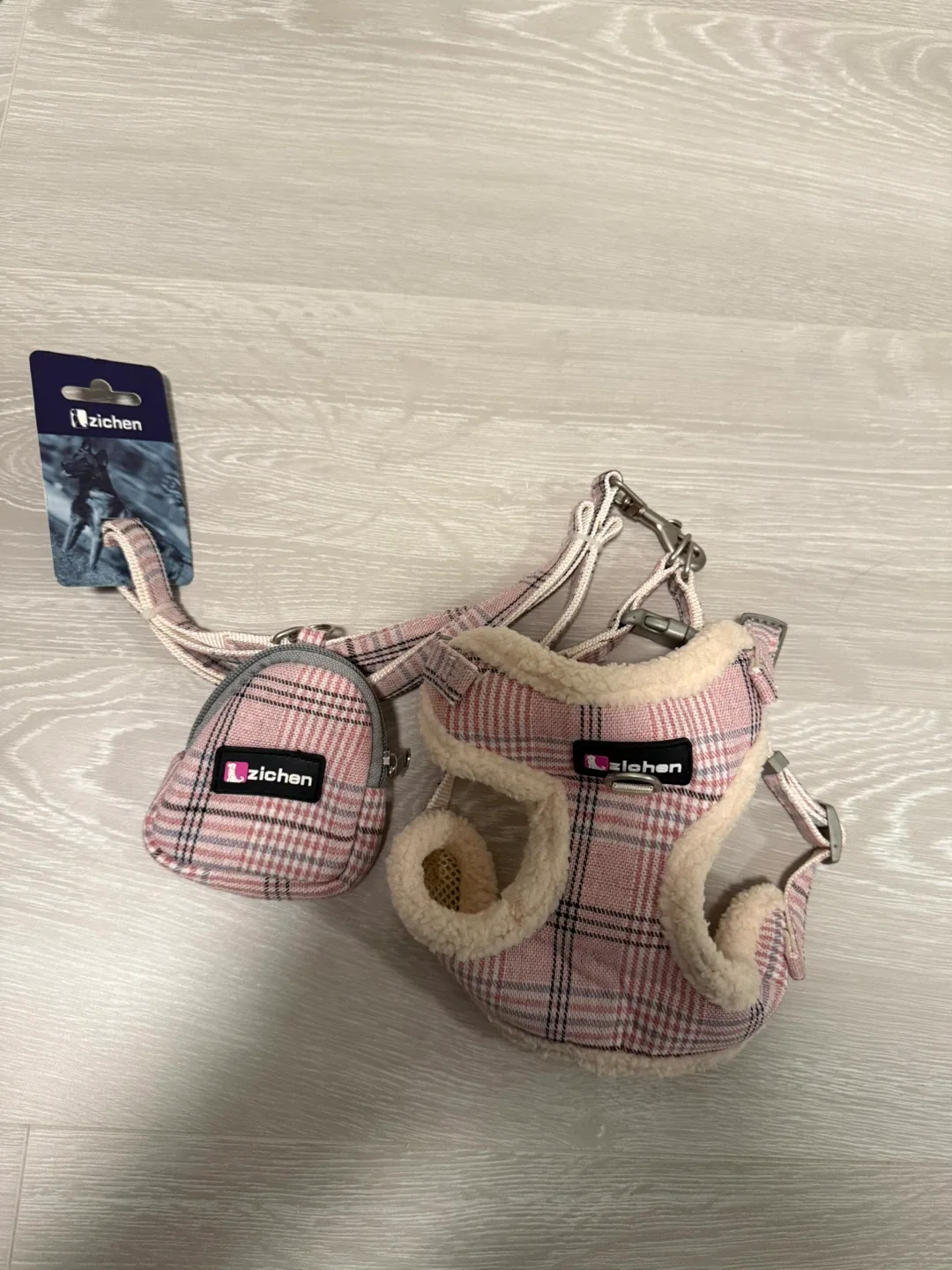 Iziehen Dog Harness with Leash & Bag