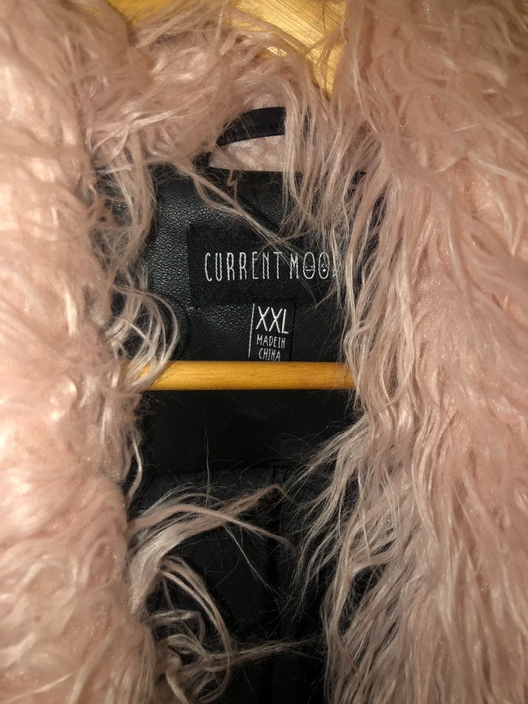 Dolls Kill Current Mood Music Muse Faux Fur Jacket XXL image indicator(3)