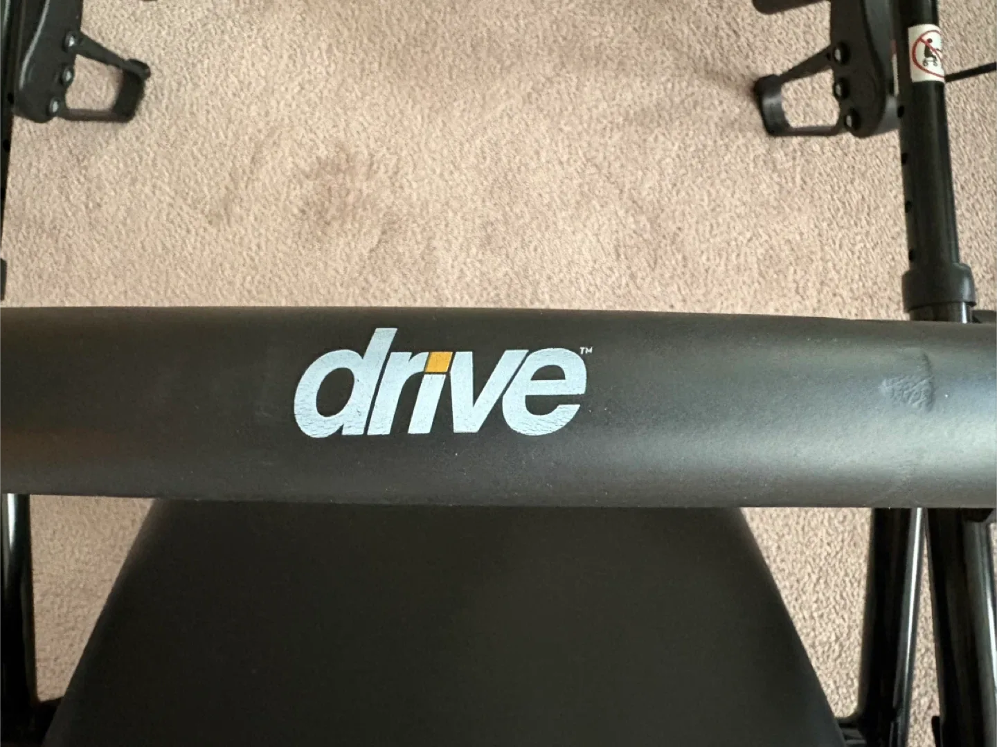 Drive Rollator Walker with Seat - Black image indicator(6)