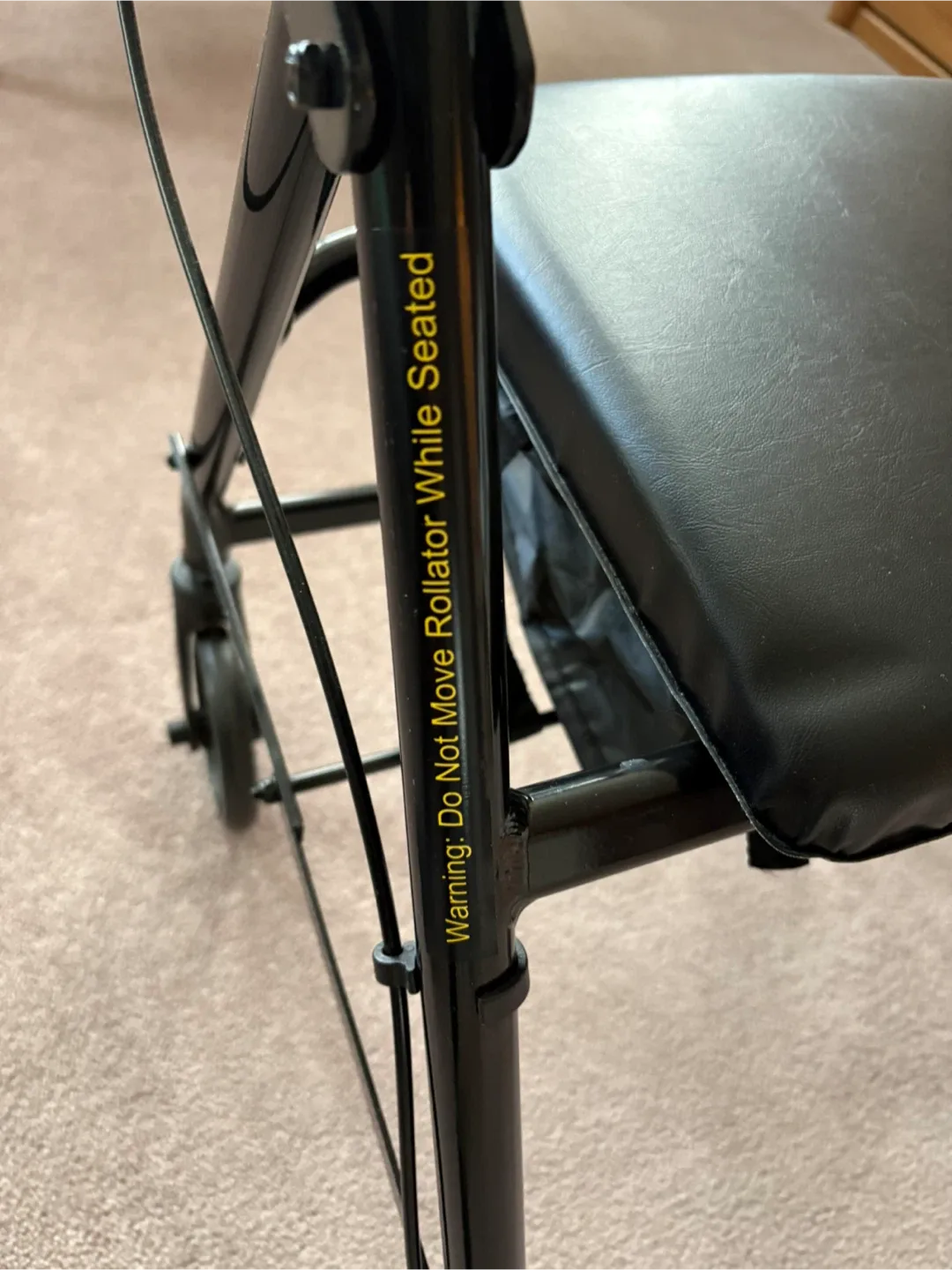 Drive Rollator Walker with Seat - Black image indicator(4)