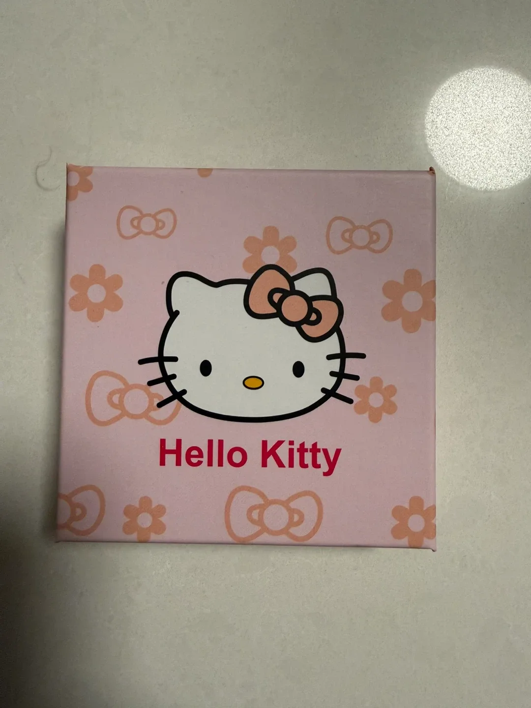 Hello Kitty Phone Charm - Gold & Pink