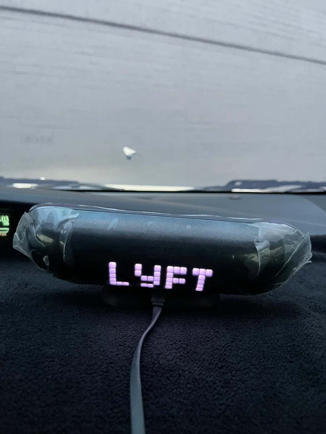 New Lyft Pink Glow Mustache Original image indicator(2)
