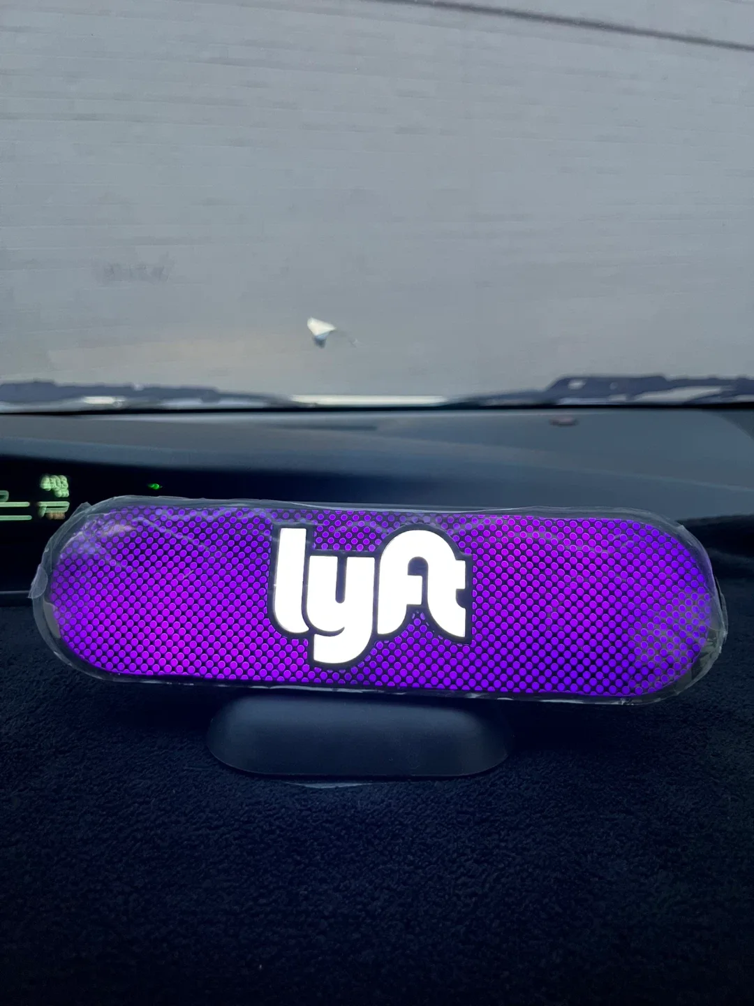 New Lyft Pink Glow Mustache Original image indicator(3)