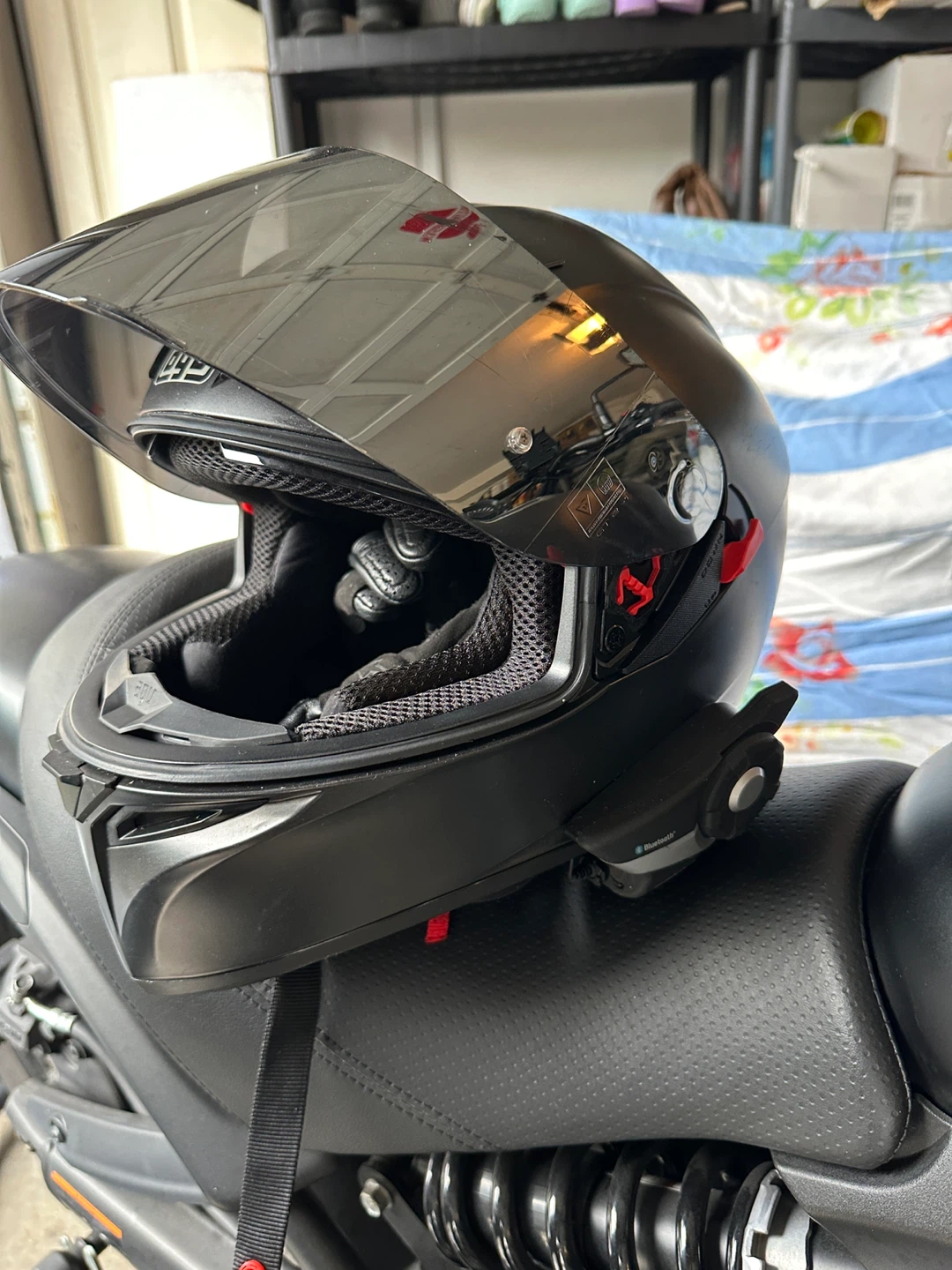 AGV Motorcycle Helmet, Size MS (57) - photo 2