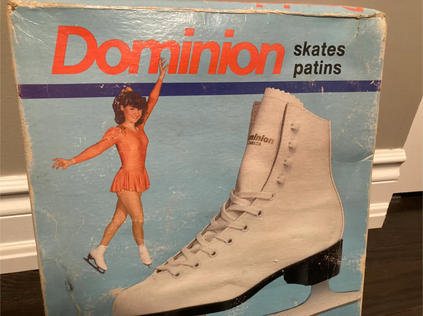 Vintage Dominion Skates Patins - White