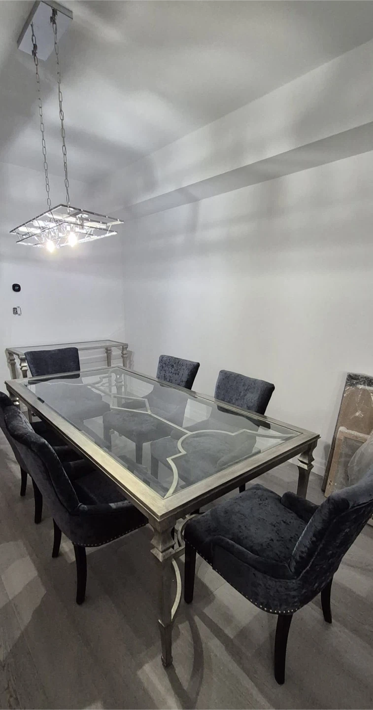 Dining Table with 6 Chairs & console - photo 4