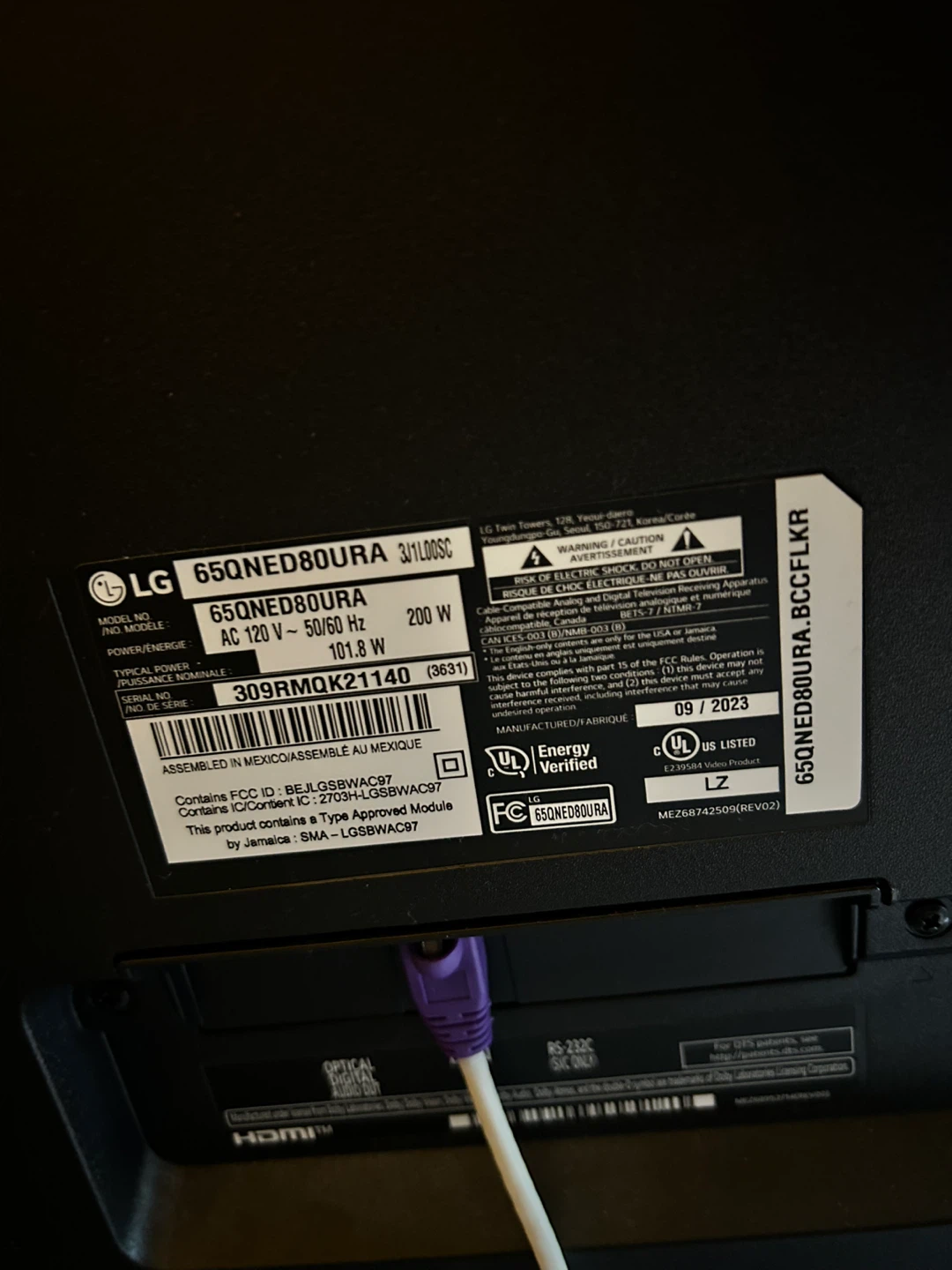 LG 65QNED80URA 65" QNED TV +TV stand - photo 4