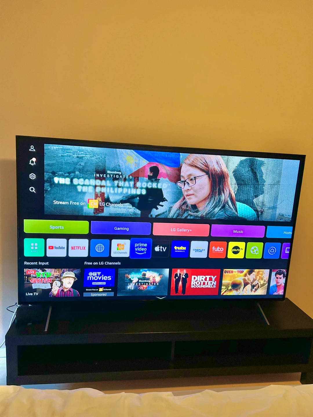 LG 65QNED80URA 65" QNED TV +TV stand