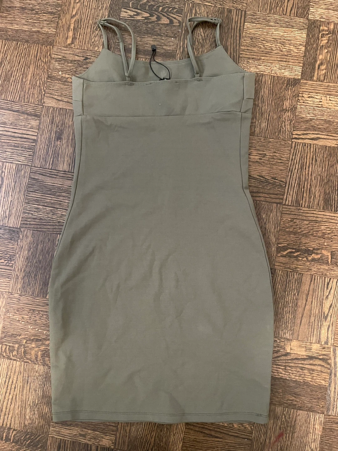 Dynamite Olive Green Mini Dress - XS - photo 2
