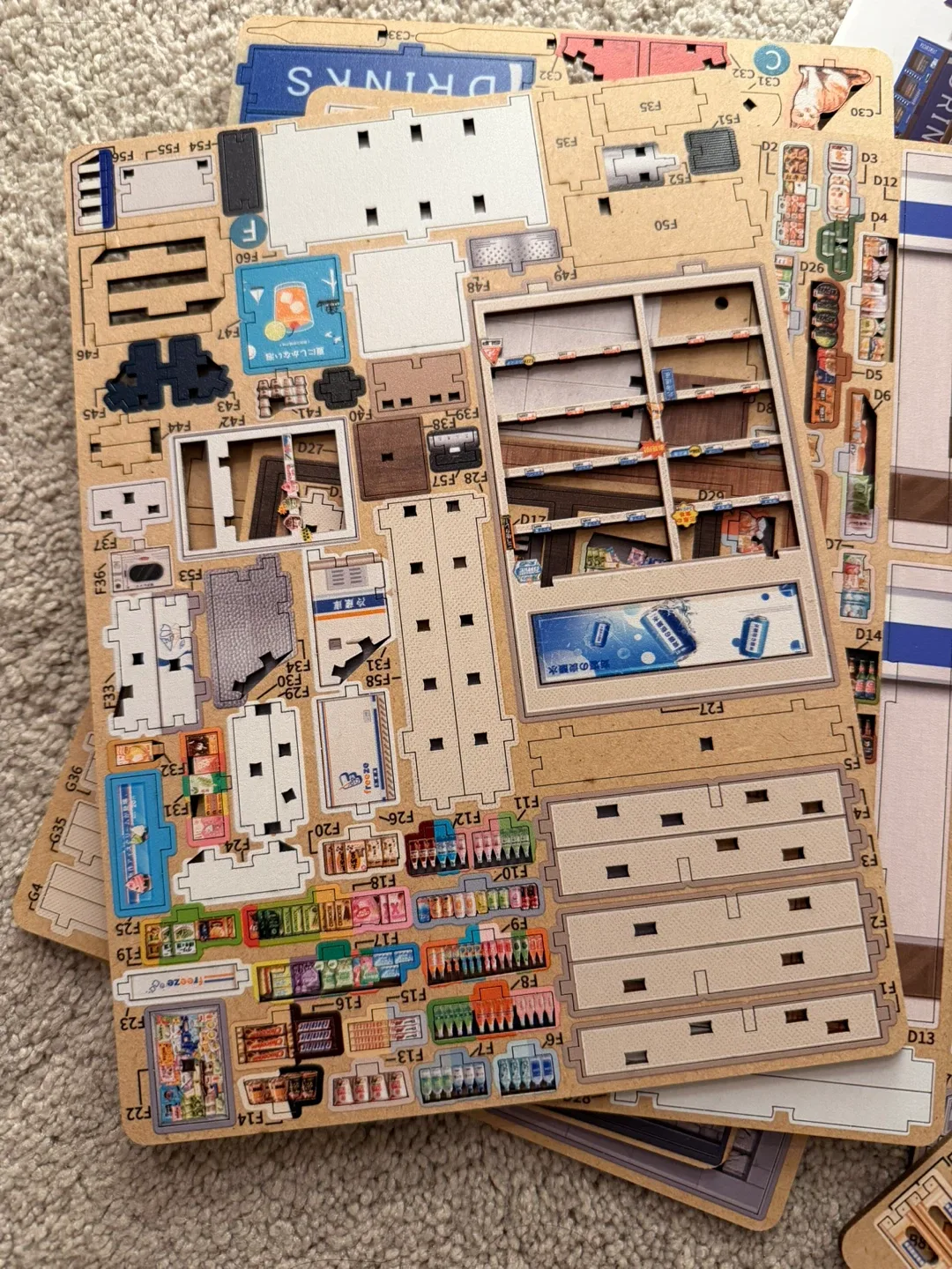 CuteBee DIY Miniature Store Kit - New in Box! image indicator(3)