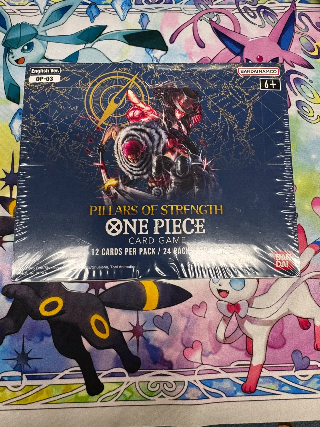 New One Piece Pillars of Strength OP-03 Booster Box