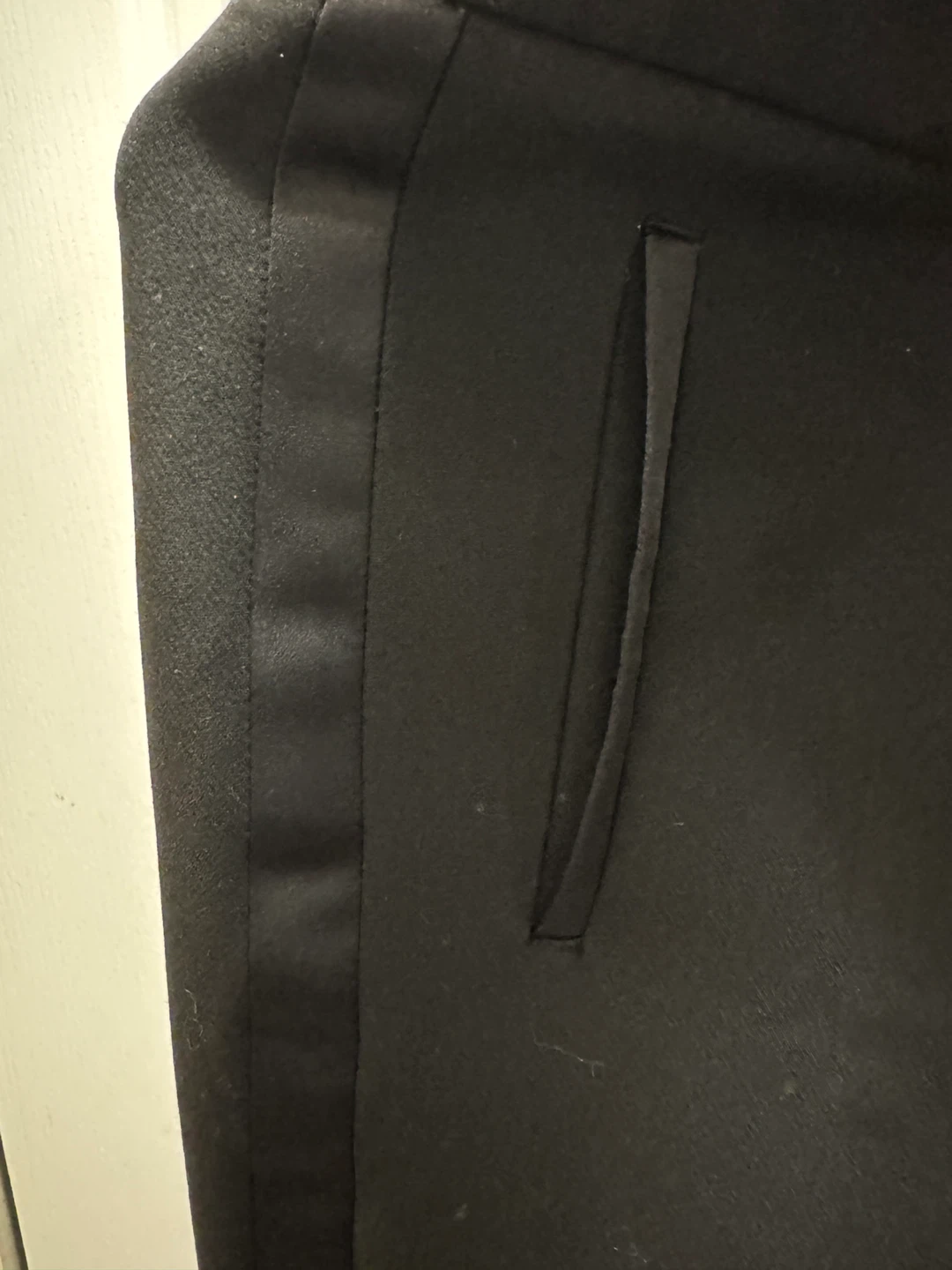 Zara Black Side Stripe Pants - Size S - photo 4