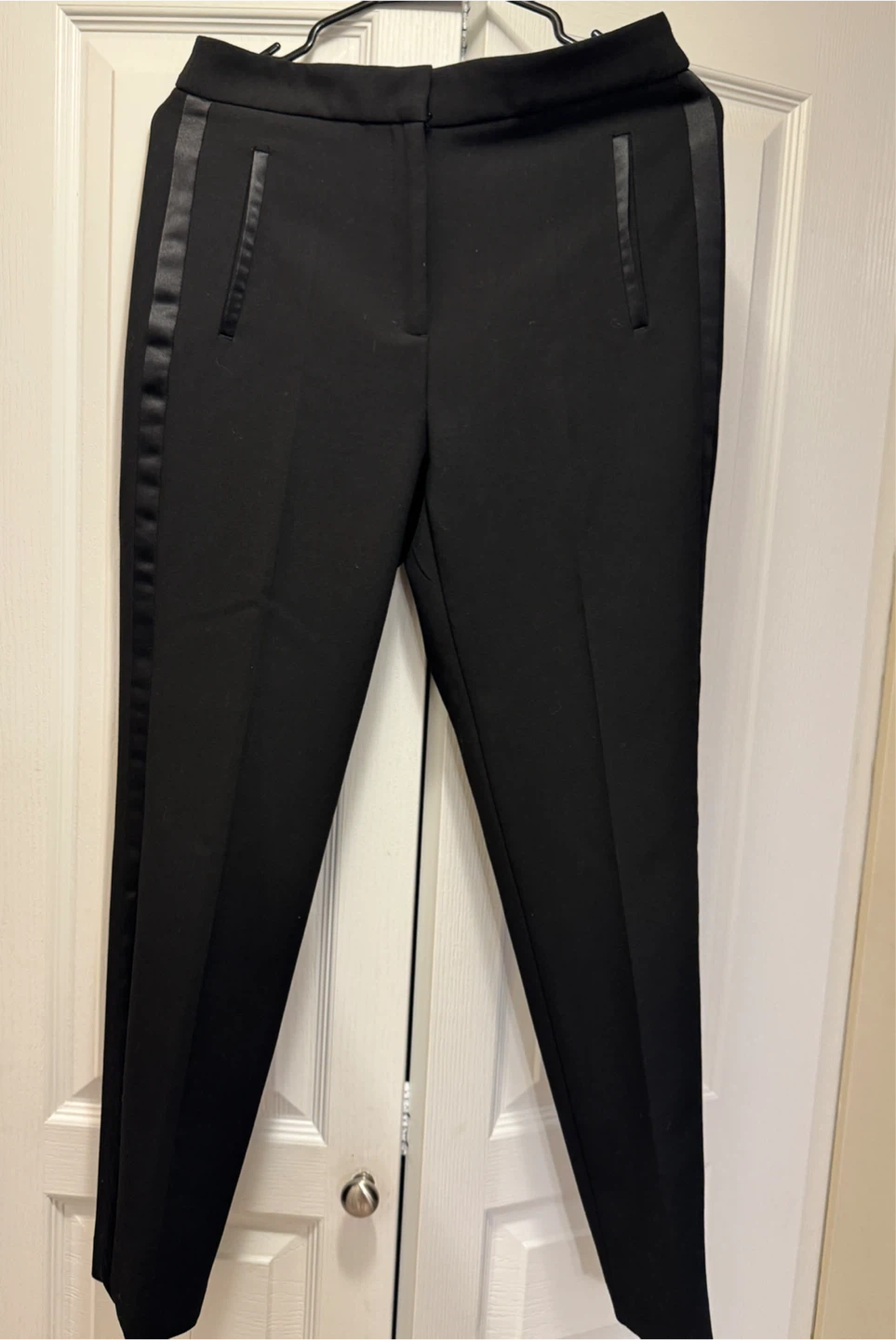 Zara Black Side Stripe Pants - Size S