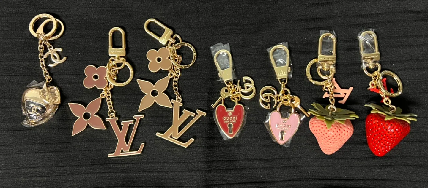 Designer Inspired Keychains - Various Styles