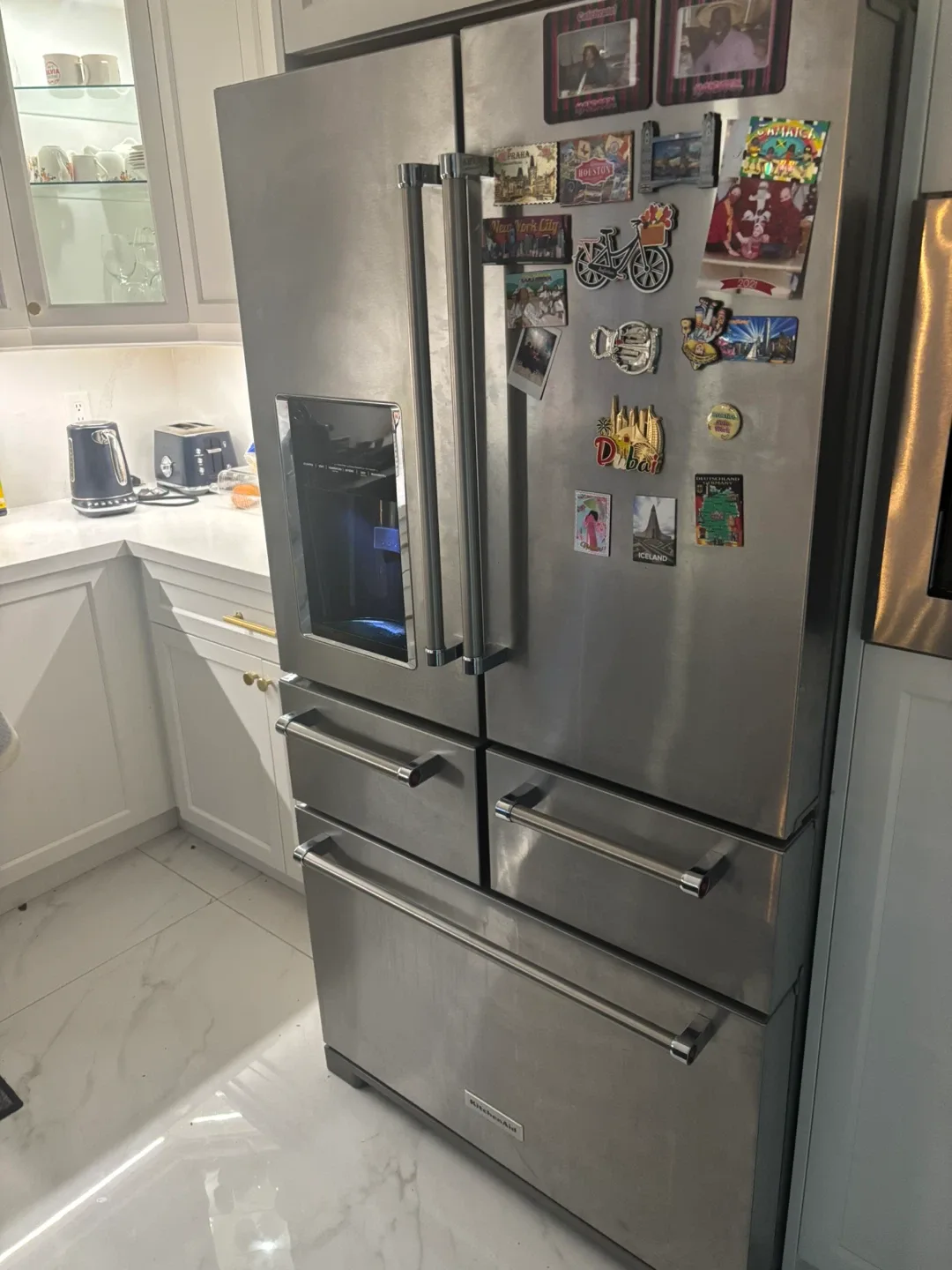 KitchenAid Stainless Steel Fridge image indicator(3)