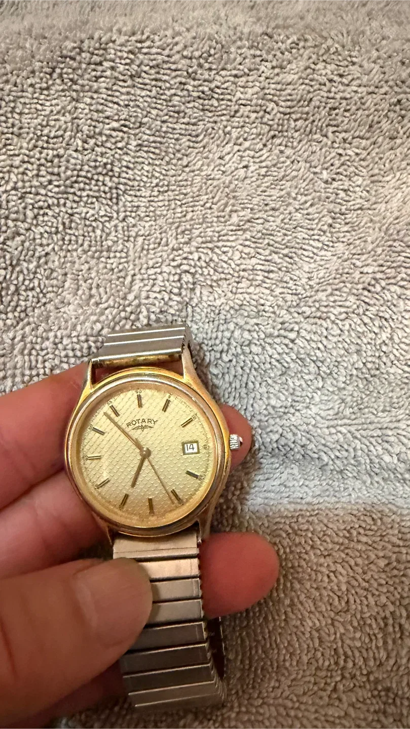 Rotary Gold Plated Watch