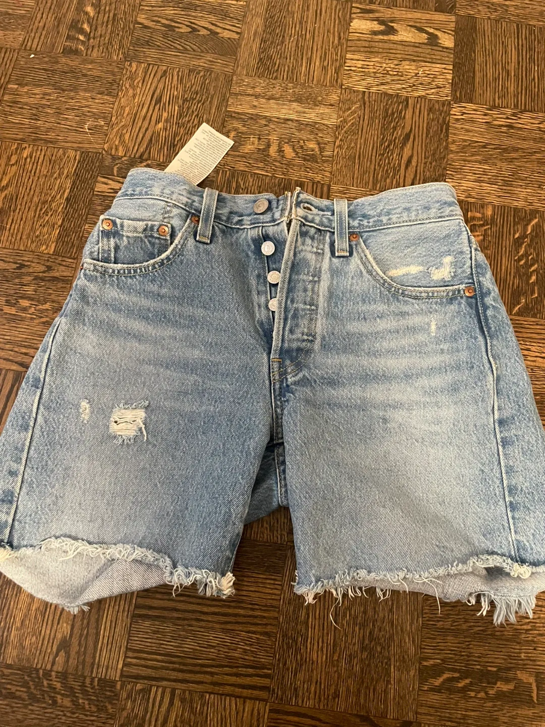 Levi's 501 Denim Shorts, Size 26