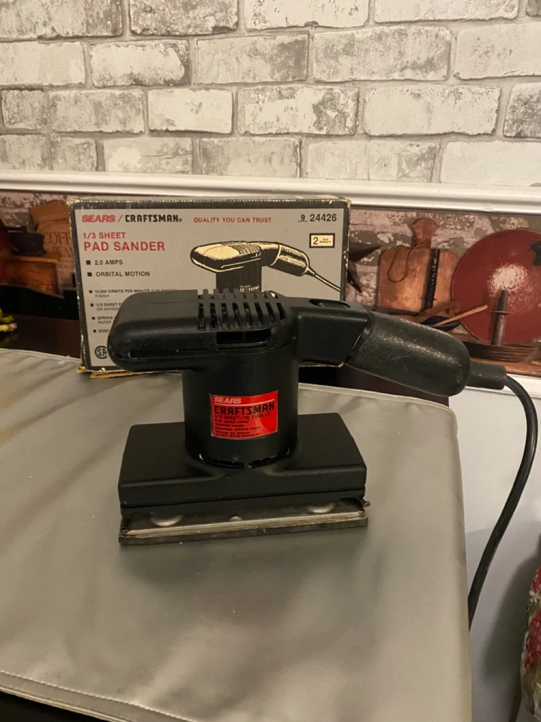 Craftsman 1/3 Sheet Pad Sander!