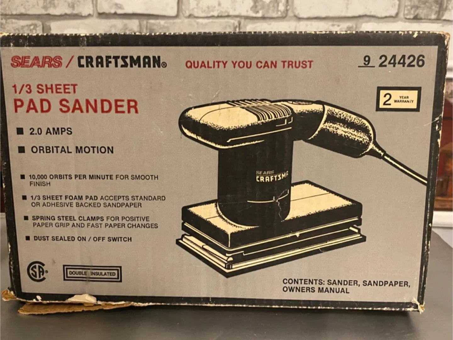 Craftsman 1/3 Sheet Pad Sander! image indicator(6)