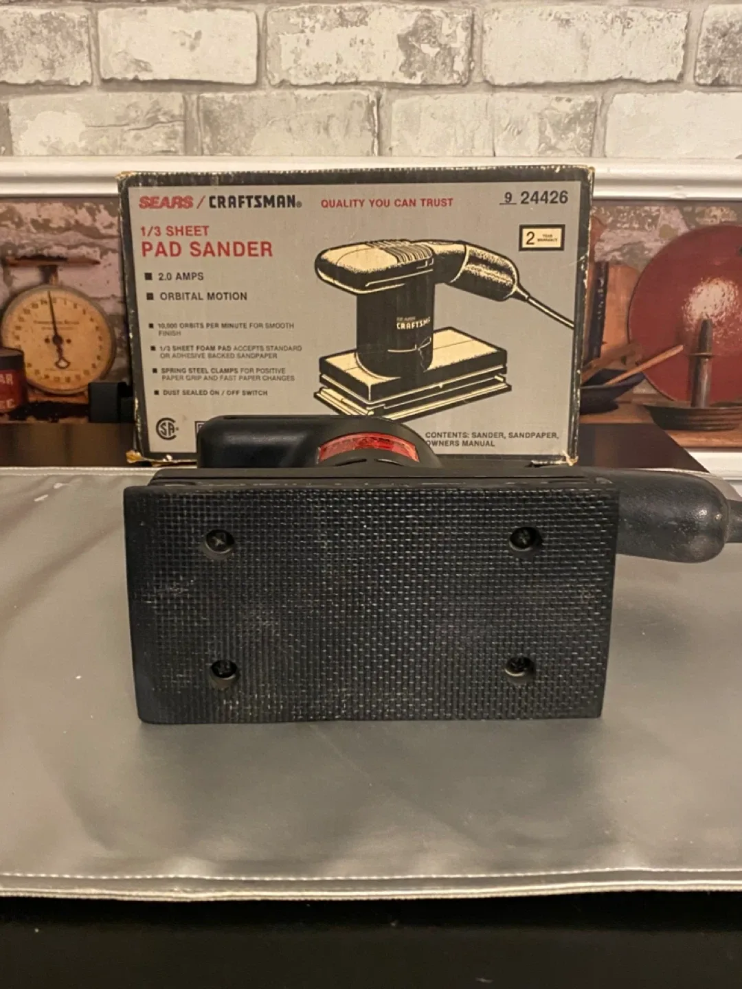 Craftsman 1/3 Sheet Pad Sander! image indicator(7)