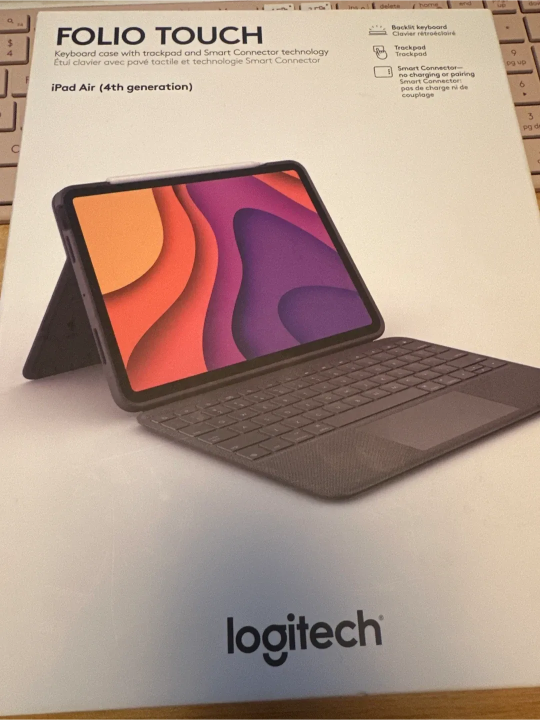 Logitech Folio Touch iPad Air (4th Gen) Keyboard Case