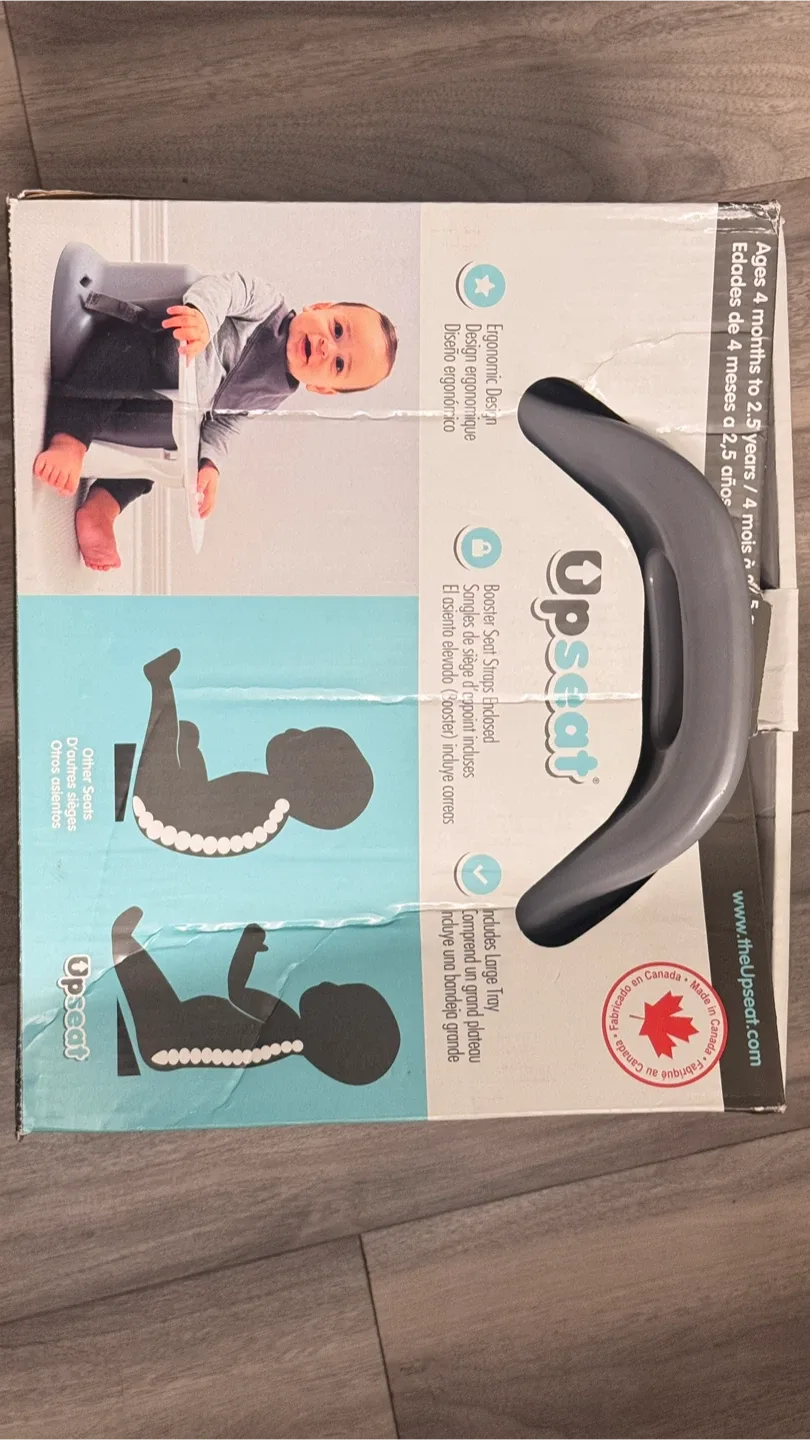 Upseat Floor & Booster Seat - Like New! image indicator(4)