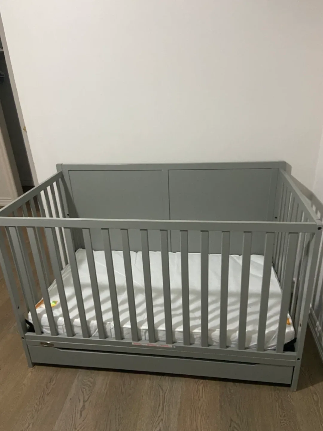 Grey Baby Crib image indicator(2)