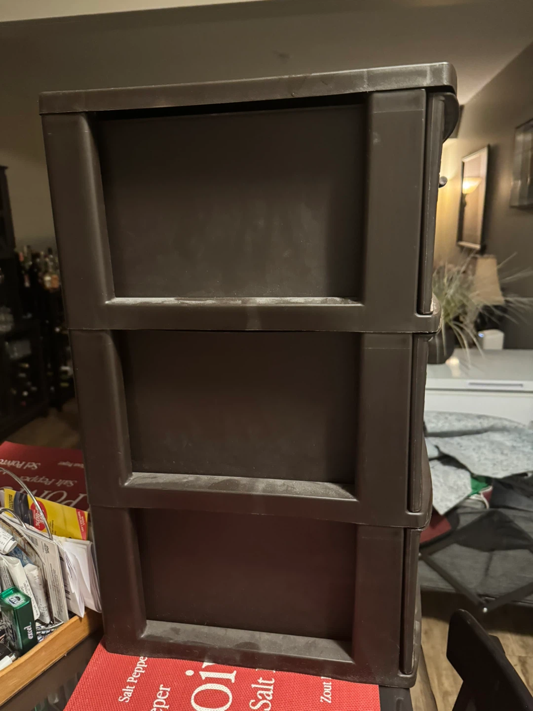Sterilite Weave 3-Drawer Unit - Espresso - photo 4