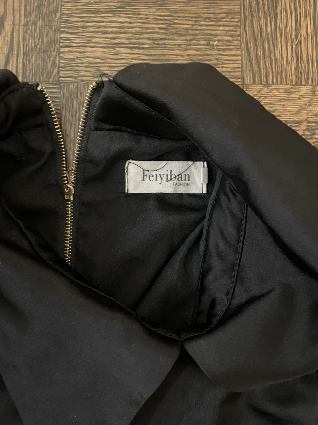 Feiyiban Black Mini Dress image indicator(2)