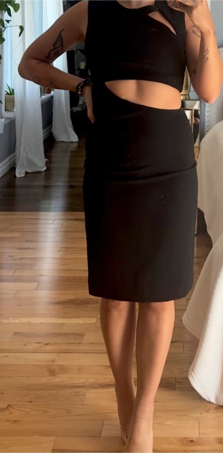 BCBGmaxazria size 2Black Cutout Dress - photo 3