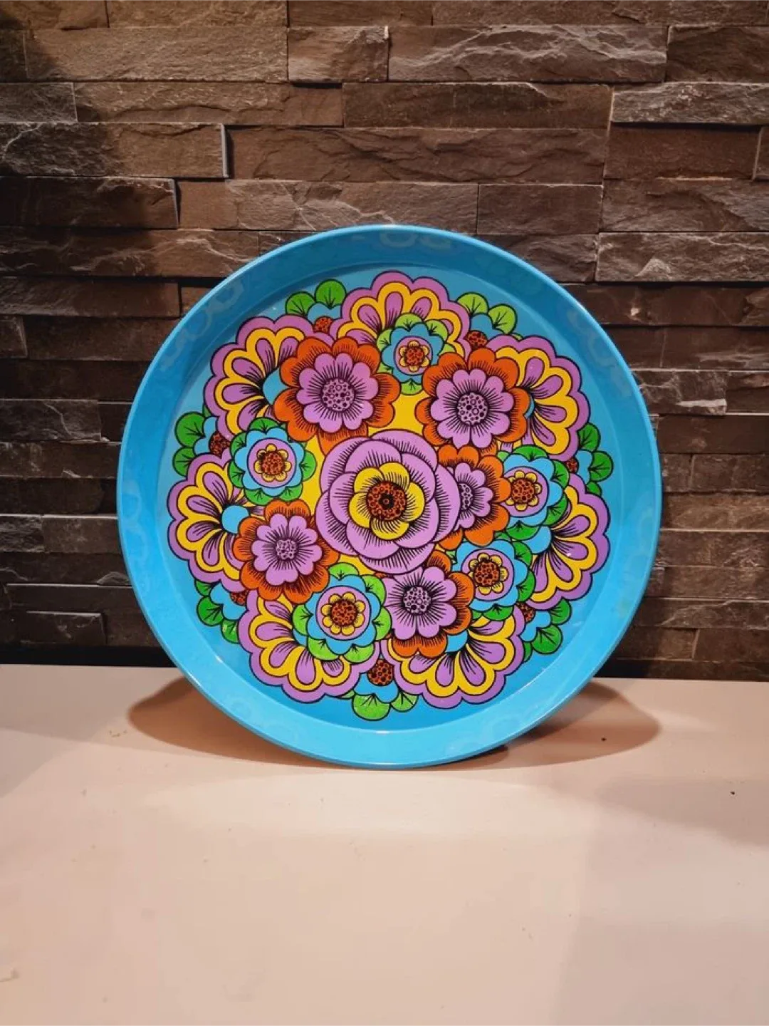 Worcester Ware England - Blue Serving Tray