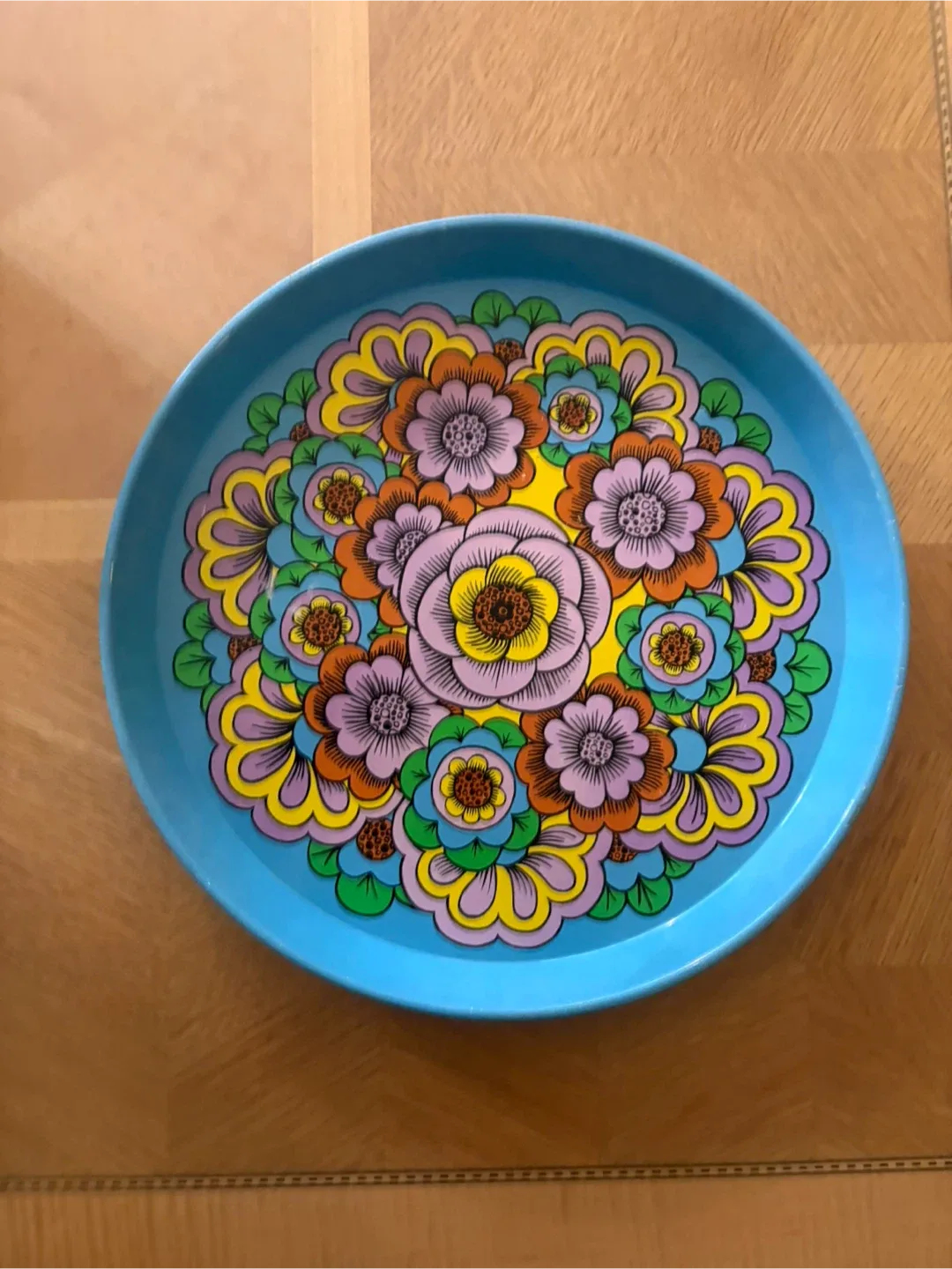 Worcester Ware England - Blue Serving Tray image indicator(3)