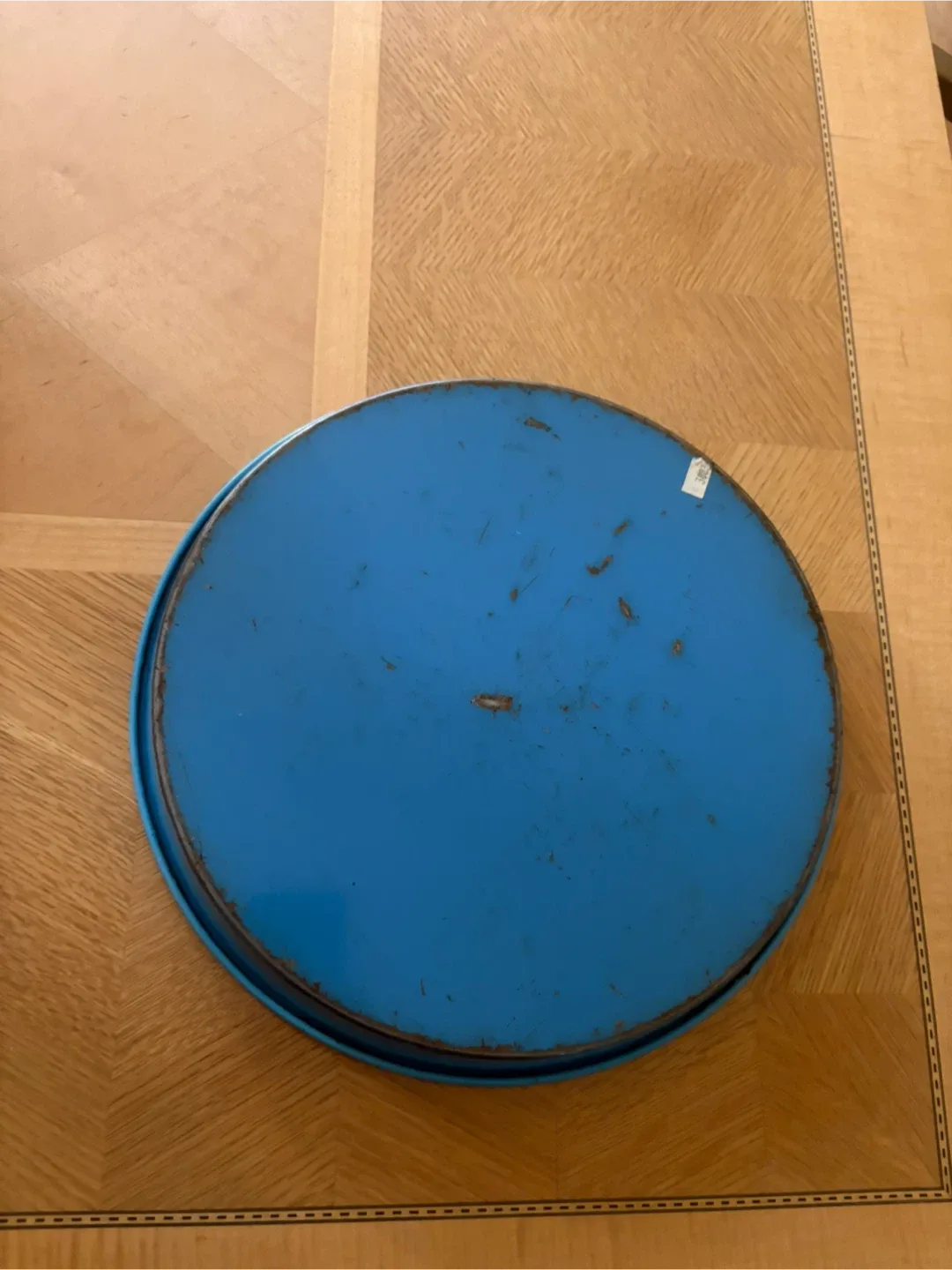 Worcester Ware England - Blue Serving Tray image indicator(4)