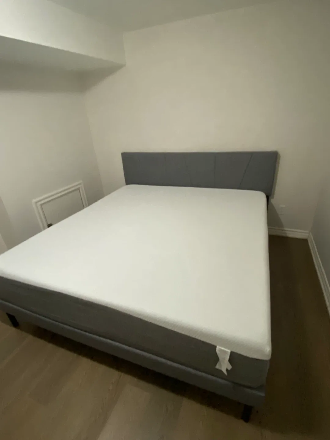 Grey Mattress & Bed Frame image indicator(2)