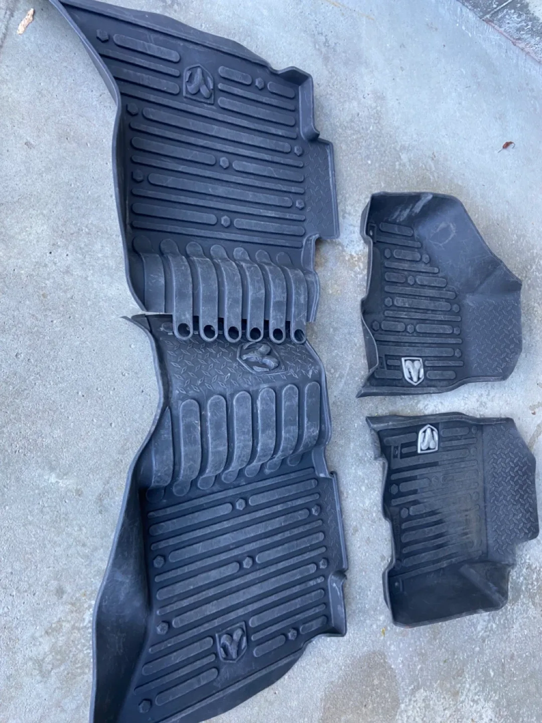 Dodge Ram Floor Mats - Black