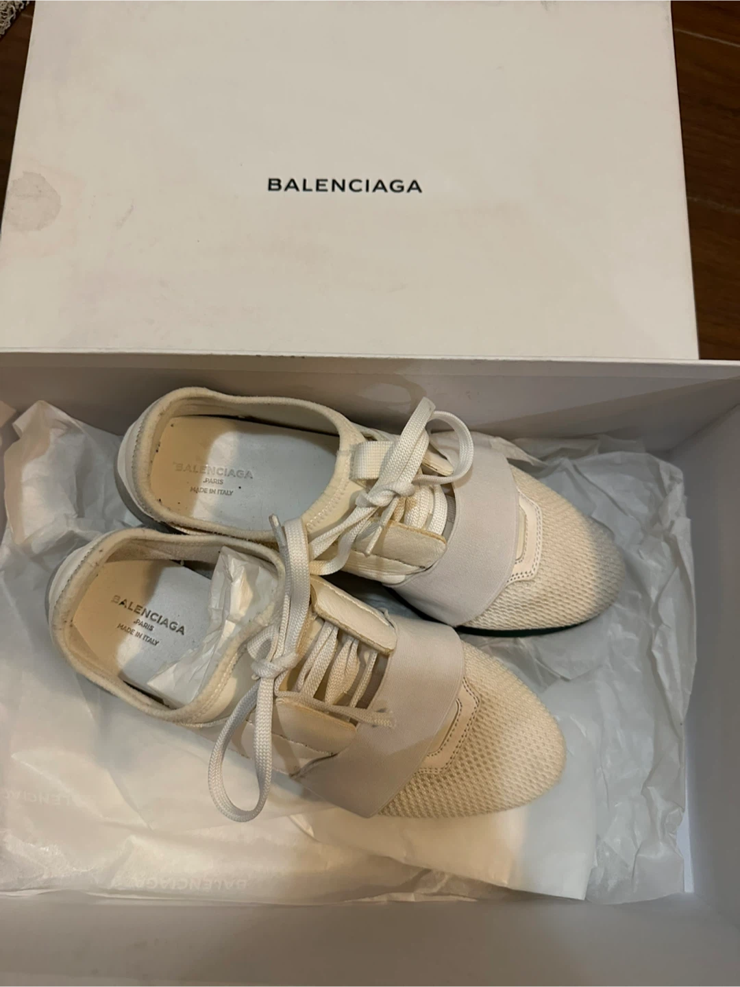 Authentic Balenciaga Trainer Sneakers Size 37 - photo 2
