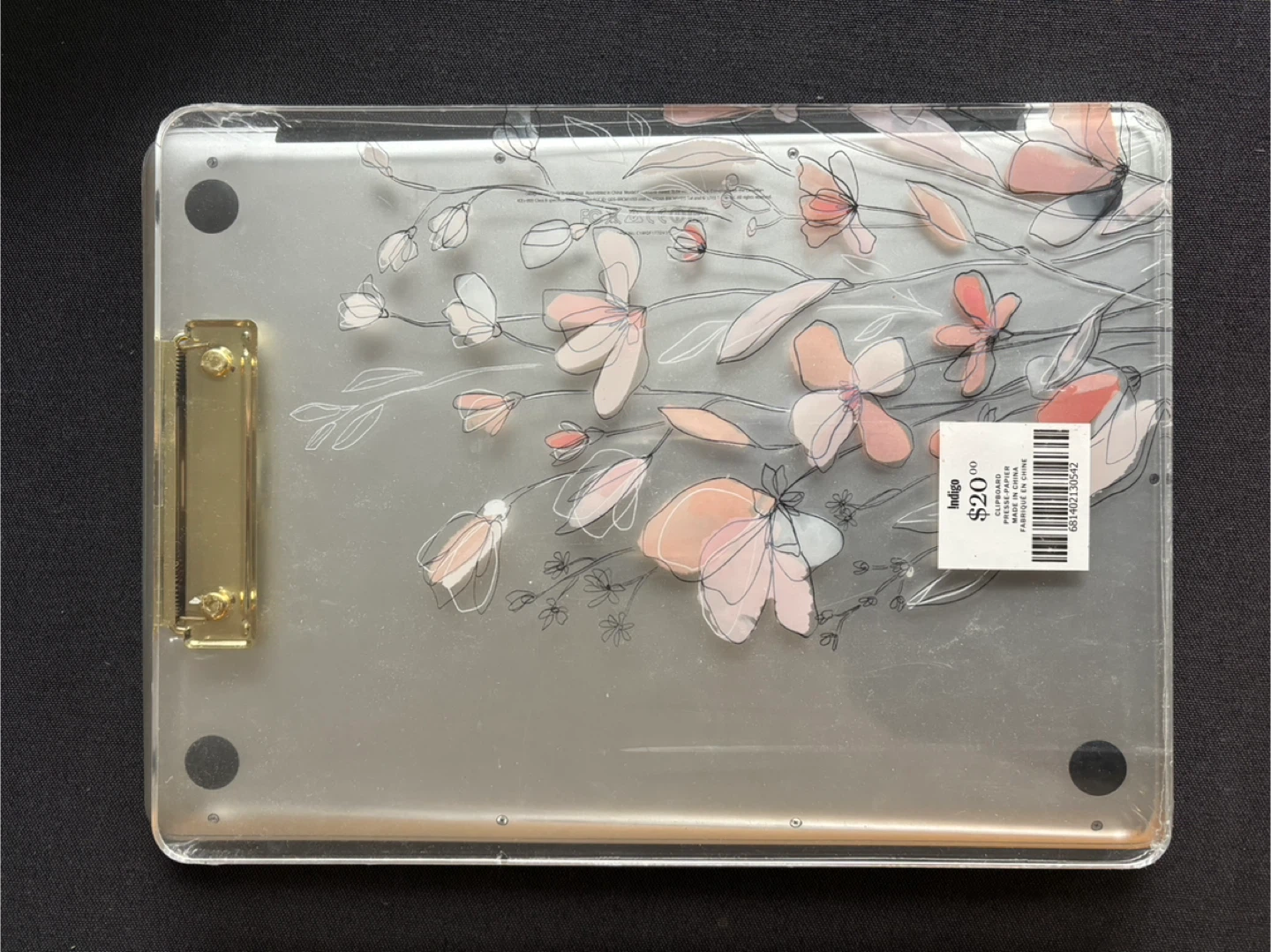 Brand New Indigo Writing Pad with clip - photo 2