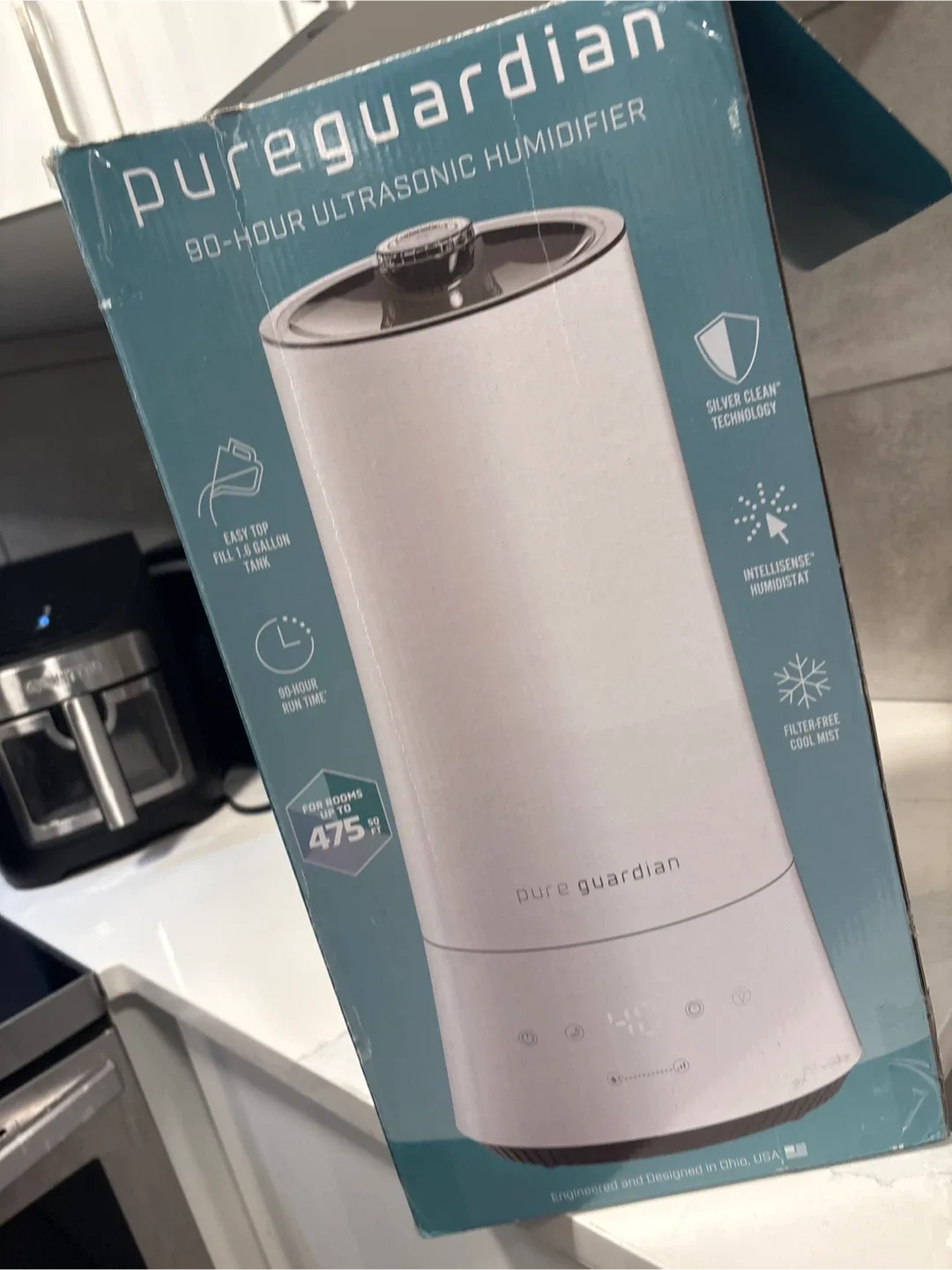PureGuardian 90-Hour Ultrasonic Humidifier image indicator(4)