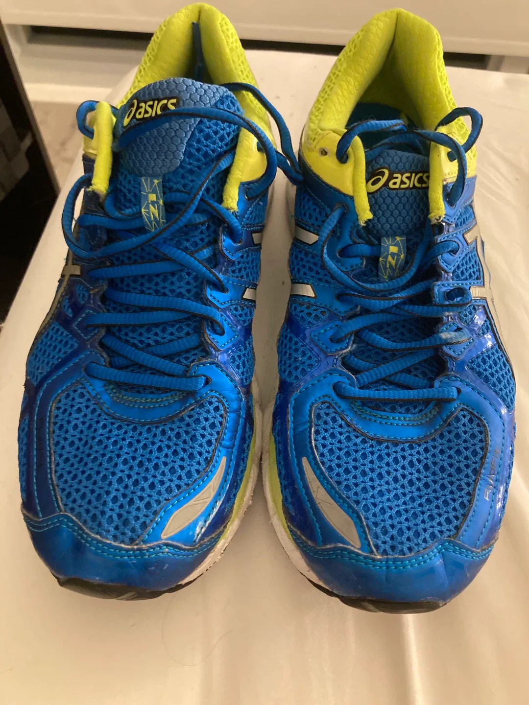 Asics Gel Running Shoes - Blue & Yellow