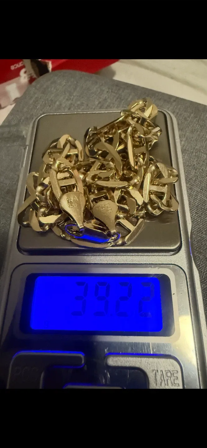 Gold Mariner Link Chain